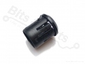 LED fitting/armatuur  10mm kunststof zwart
